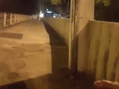 Jack off the night over the bridge