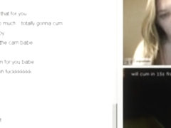 hot married chick plays with boobs on omegle