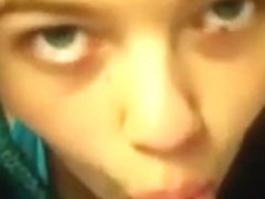 hotty gulp with eye contact