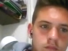 Spanish cute boy with big cock sexy big ass on cam