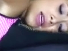 Asian Student Kat Gets Her Face Covered With Creamy Cum