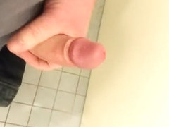 Pulling my dick