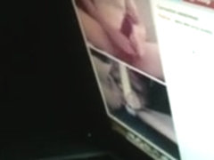 My wife getting off on web camera chat two-26
