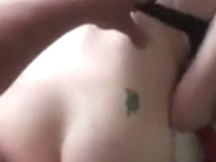 Sexy brunette receives anallingus and ass fingering