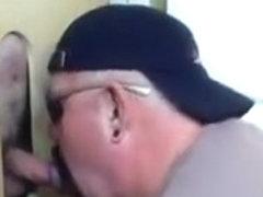 Gloryhole Visitor In Need of Sexy Face Hole