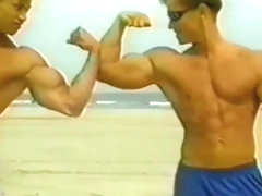 Greg Grove (Matthew Rush) on the beach