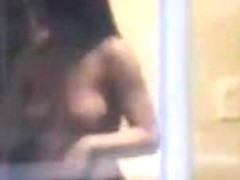 hot chick nude in window voyeur Grey Bldg