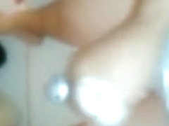 Back at again with my 2nd video. Jacking off in my while coverd i goo.☺