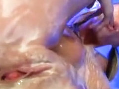 Blonde Teen bathe in a Hell lot of Cum