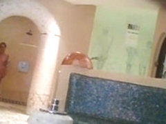Sauna shower voyeur mixed naked
