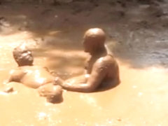 Mud Boys in Large Pit