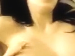 Cute amateur brunette, great big tits, fantastic fuck, POV