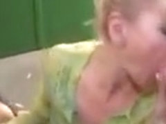 Dirty Blonde Getting Her Asshole Double Fucked