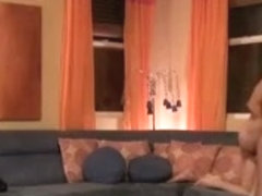 Blonde Dirtbag Fucked Doggystyle On Sofa On Spy Camera
