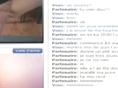 Hawt brunette hair on livecam