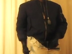 masked rubbered skinhead