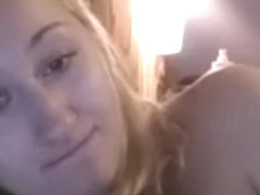 Webcam Blonde Girl Fingering