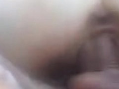 Blonde college girl takes anal and swallows in the forest