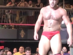 Slo-mo pro wrestling:cage v Dickinson