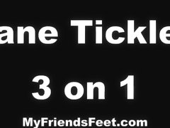 Dane Tickled 3 on 1