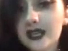 busty goths showing tits in public