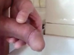 squirt and piss in the kitchen