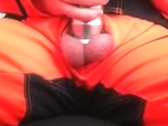 Arbeitsklamotten Hivis Wichsen 2