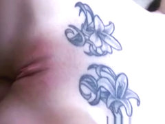 Very hot tattood amateur first time anal fucking