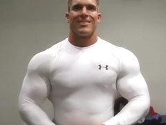 Josh Bergeron Biceps Posing (bicep lovers will not make it through)