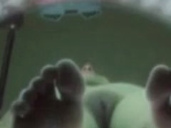 Sunbed Masturbation Session 15