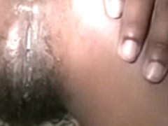 Just playing in her butt aperture & slit