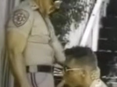 Sucking a Police Officer