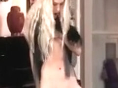 Teen Blondie Mouth Fucks Dildo