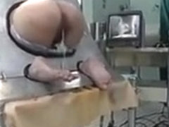 Milf Bound In A Machine And Takes An Enema In Her Ass