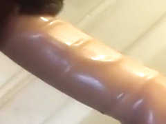 Having fun with my dildo