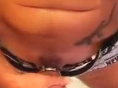 balls tied massive cumshot