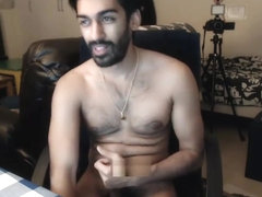 Hot hairy Indian cumshow