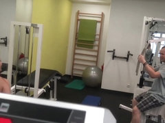HUNT4K. Naughty guy picks up young hottie and fucks her right in gym