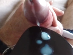 Sandal wank slow motion cum