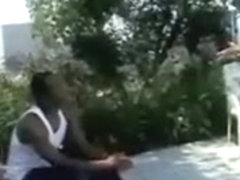 Big Titty Ghetto Black Hottie Showing Assets