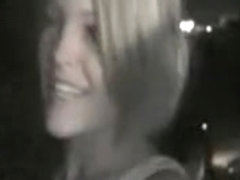 Beach Teen Girl Rubs And Blows Horny Shaft In The Car