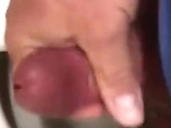 Thick Cum in Target Bathroom