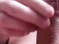 One finger orgasm (with cumshot)