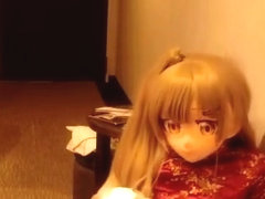 my kigurumi dressd in Cheongsam