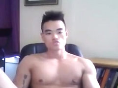 Asian Twink Jerks For Cam