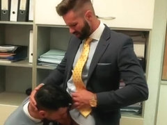 Muscle gay anal sex with cumshot