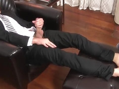 Alex and Rego enjoy free time with feet fetish and jerking