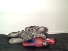 Skull And Bones Gasses And Humps Spiderman