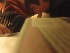 Young teen sucks friends dick