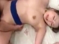 Hardcore Sex Ending With Creampie For Cute Asian